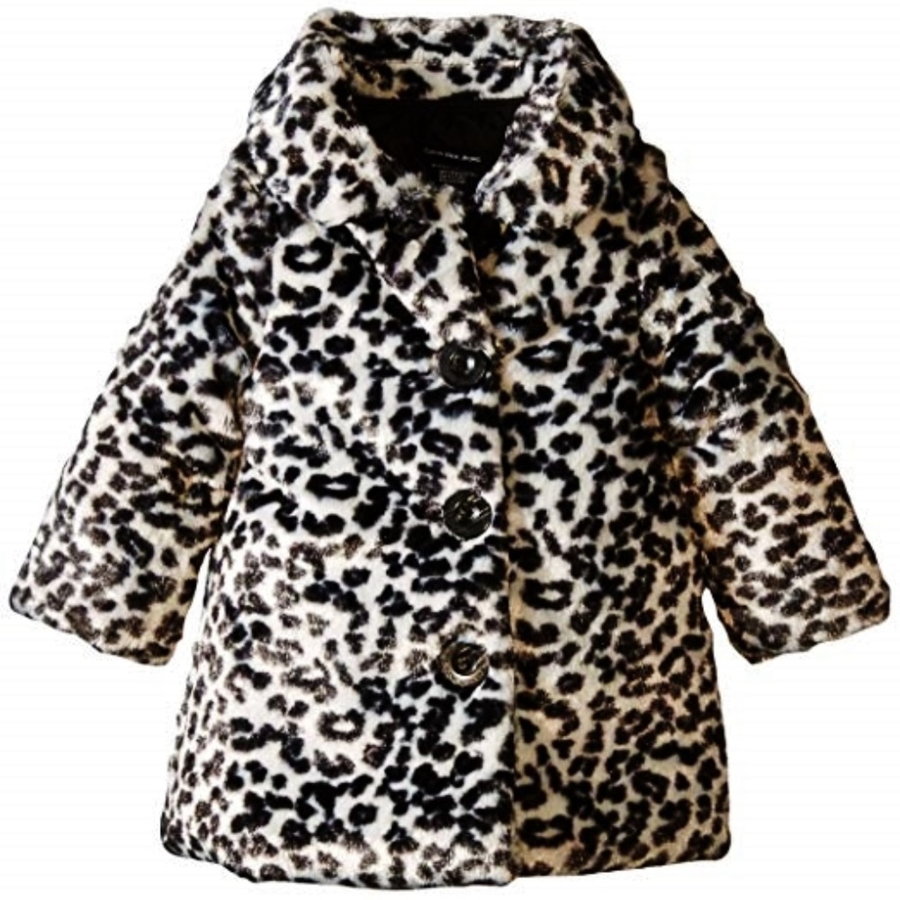 Calvin Klein Baby Girls' Faux Fur Jacket